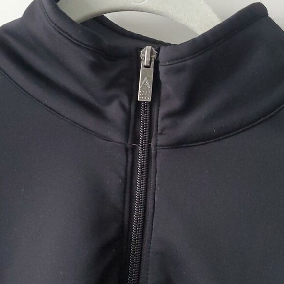 PORTLAND TRAIL BLAZERS QUARTER ZIP SIZE LARGE BLACK ANTIGUA BASKETBALL NBA - Picture 3 of 7